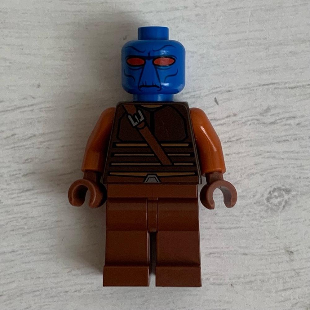 Lego Star Wars Clone Wars Cad Bane Minifigure sw0497 75024 Incomplete No Hat